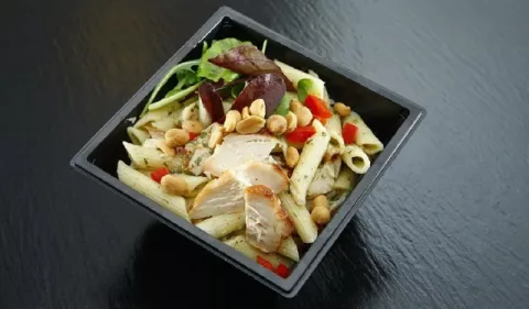 Ensalada de pastas, receta practica y sencilla