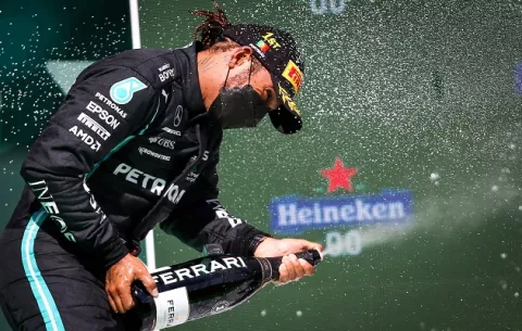 Lewis Hamilton da un golpe de autoridad tras ganar el Gran Premio de Portugal