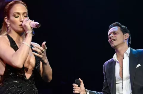 Jennifer López y Marc Anthony son fotografiados juntos en Miami