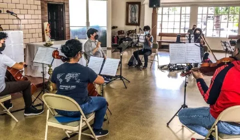 Jóvenes de las filarmónicas realizarán su primer concierto del año 'online'