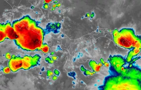 Sinaproc emite aviso de vigilancia por lluvias y tormentas hasta el sábado 29 de mayo