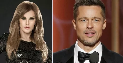 ¿Por qué Lucía Méndez se decepcionó el día que conoció a Brad Pitt?