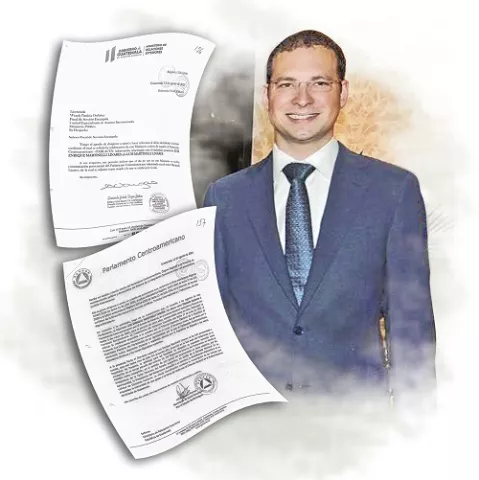 Parlacen ratifica que  Luis Enrique Martinelli Linares cuenta con inmunidad
