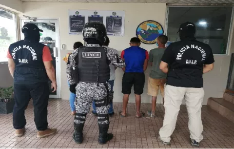Seis personas detenidas en la 'Operación Relámpago' en Panamá Oeste 
