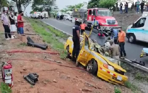Taxista de Panamá Oeste  pierde la batalla contra la muerte