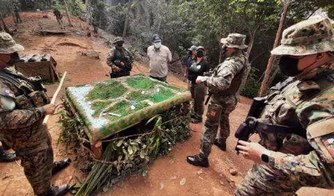Panamá refuerza la seguridad en la frontera con Colombia