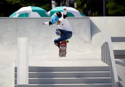El skate se prepara en Tokio para su estreno olímpico
