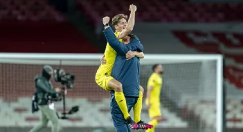 Villarreal ríe de ultimo ante el Arsenal y llega a su primera final continental