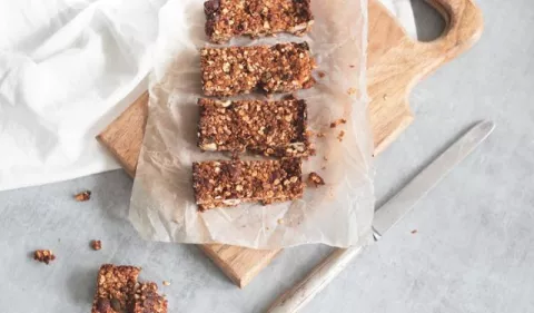 ¿Cómo hacer barritas energéticas caseras?