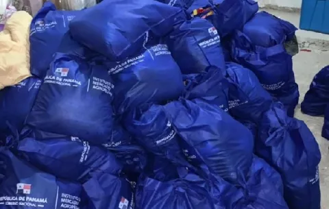 Tres funcionarios detenidos por caso de bolsas de alimentos del plan Panamá Solidario