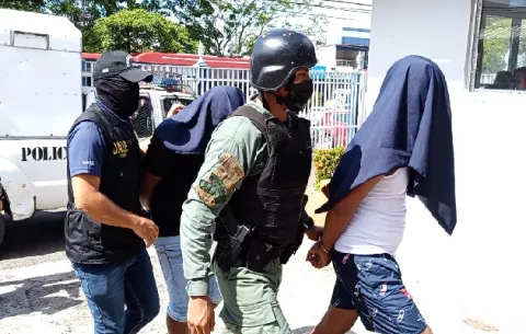 Ordenan detención provisional contra nueve presuntos miembros de la banda Bagdad capturados en Capira