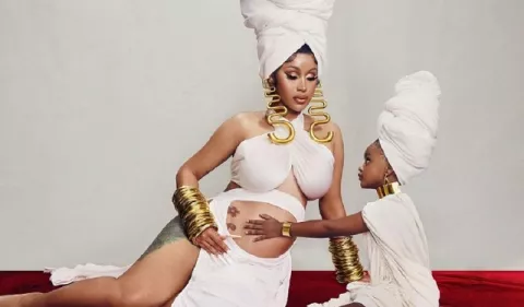 Cardi B agradece los mensajes por su embarazo