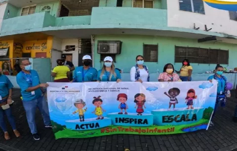 Abogan por la eliminación del trabajo infantil en Colón