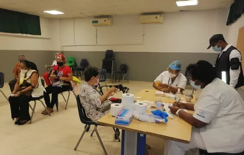 Más de 20 mil personas se vacunaron  contra la covid-19 en Colón