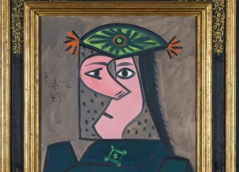 Encuentran 'Cabeza de Mujer', el cuadro de Picasso que fue robado hace 9 años