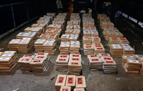 Estamentos de seguridad han incautado 59 toneladas de drogas y más de mil armas de fuego este año
