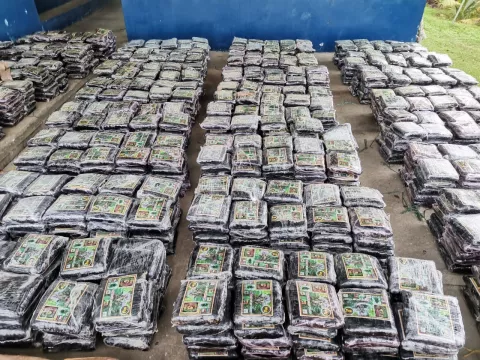 Unos $5 mil millones en incautaciones de drogas ha logrado Panamá en cinco meses