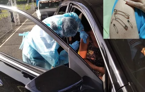 Médicos repudian videos virales del 'efecto magneto',  tras aplicación de la vacuna contra la covid-19