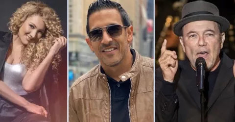 Erika Ender y Alberto Gaitán están felices por la distinción que recibió Rubén Blades
