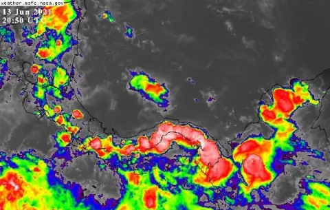 ¡Atención! Condiciones climáticas inestables hasta el lunes por paso de onda tropical 