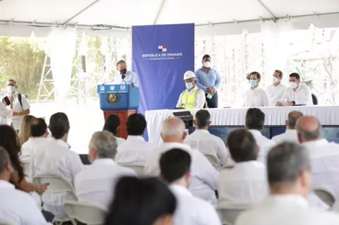Presidente Laurentino Cortizo anuncia millonaria inversión para construir Generadora Gatún