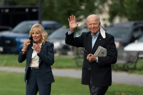 Joe Biden despega con destino al Reino Unido, primera parada de su gira europea
