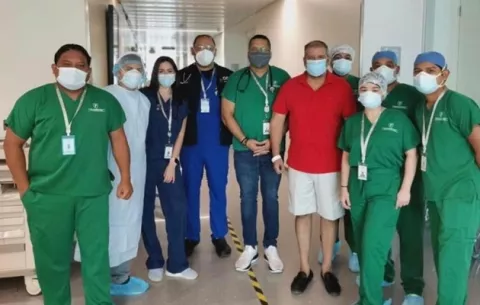 Alcalde de Aguadulce, Jorge Herrera, recibe el alta tras 22 días de lucha contra la covid-19