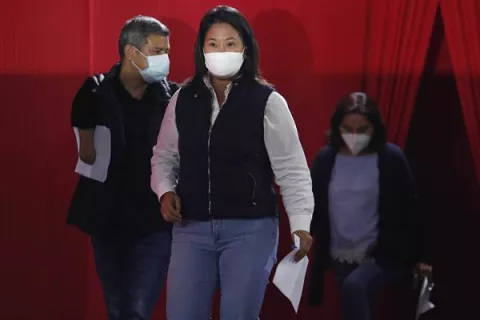 Keiko Fujimori denuncia supuesto 'fraude sistemático' en los comicios de Perú
