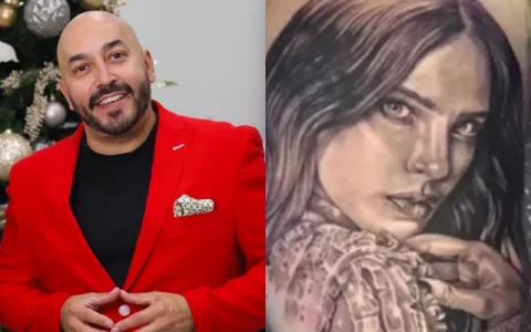 ¿Lupillo Rivera se removió el tatuaje del rostro de Belinda?