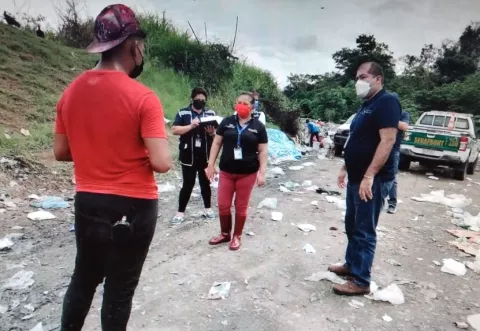 Detectan menor de edad laborando en el vertedero de Puerto Armuelles en Barú