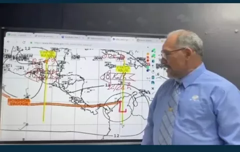 Onda tropical 10 incursionaría en las próximas 24 horas sobre Panamá