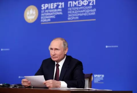 Putin sospecha que Estados Unidos está impulsando el ingreso de Ucrania en la OTAN