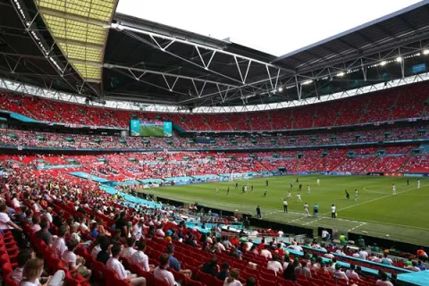 Habrá más de 60,000 aficionados en Wembley para semis y final de la Eurocopa
