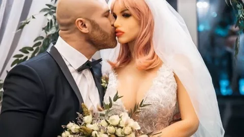 Yuri Tolochko se separa de su muñeca sexual e inicia una relación con otra