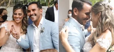Alexis Sitton finalmente se casó luego de postergar en dos ocasiones su boda