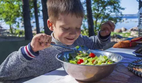 Alimentos saludables y atractivos para los niños