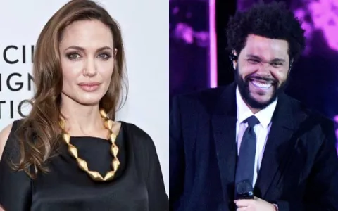 Angelina Jolie y The Weeknd fueron vistos en una actitud 'romántica' en un restaurante