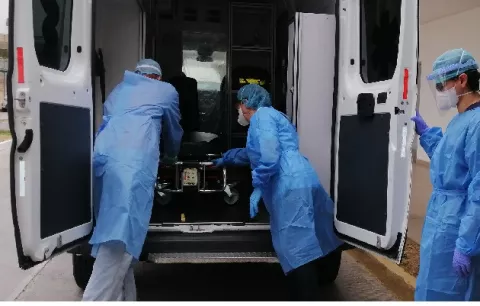 Aumenta el número de personas hospitalizadas por covid-19 en hospital de Chitré 