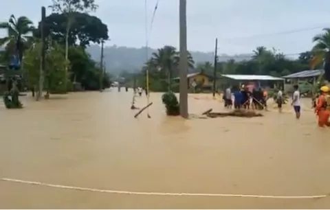 Fuertes lluvias causan serias afectaciones en varias provincias del país
