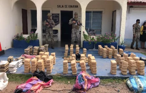 El Senan incauta 361 paquetes de droga en la comunidad de Bijagual, Coclé