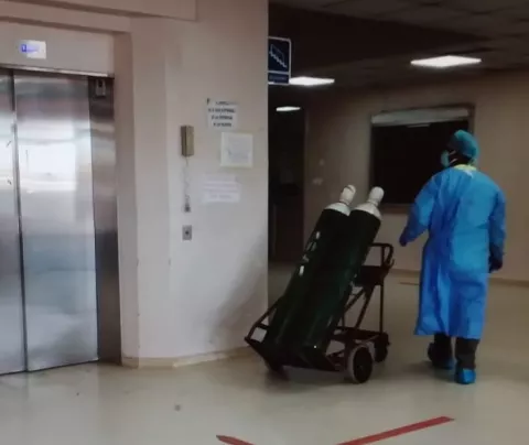 El Hospital Nicolás A. Solano de La Chorrera llega a niveles críticos de ocupación