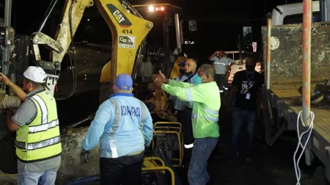 Idaan: Reparación de daño en el Corredor Norte podría tomar 48 horas 