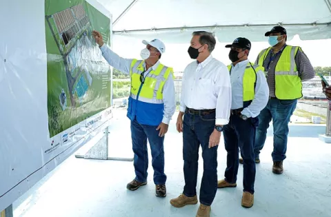 Módulo II de la planta de tratamiento de aguas residuales en Juan Díaz ya tiene un avance de 92%