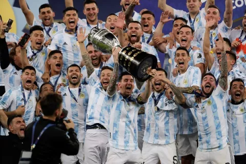 Argentina y Messi son campeones de la Copa América