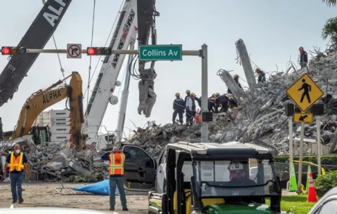 Hallan cuerpos de familiares de primera dama paraguaya en el derrumbe en Miami-Dade 