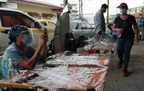 Comerciantes en La Chorrera están preocupados por la medida de cuarentena los domingos