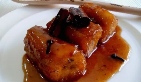 Plátanos en tentación, un dulce bocado