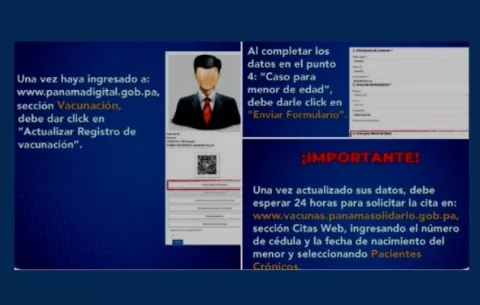 Habilitan registro para vacunación de mayores de 12 años con enfermedades crónicas