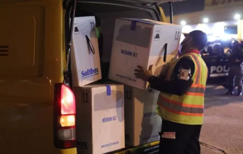 Panamá ha recibido 967,582 dosis de la vacuna Pfizer contra la covid-19 esta semana