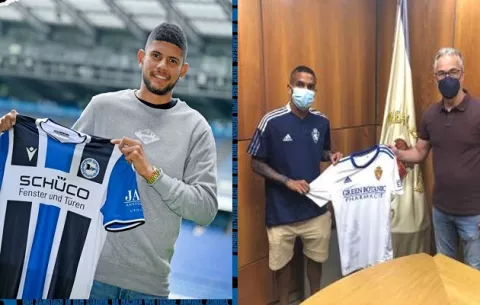 Andrés Andrade es oficialmente jugador del Arminia Bielefeld; Zaragoza confirma fichaje de César Yanis